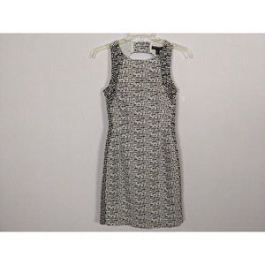 Banana Republic Factory white and black summer open back sleeveless dress sz 00‎